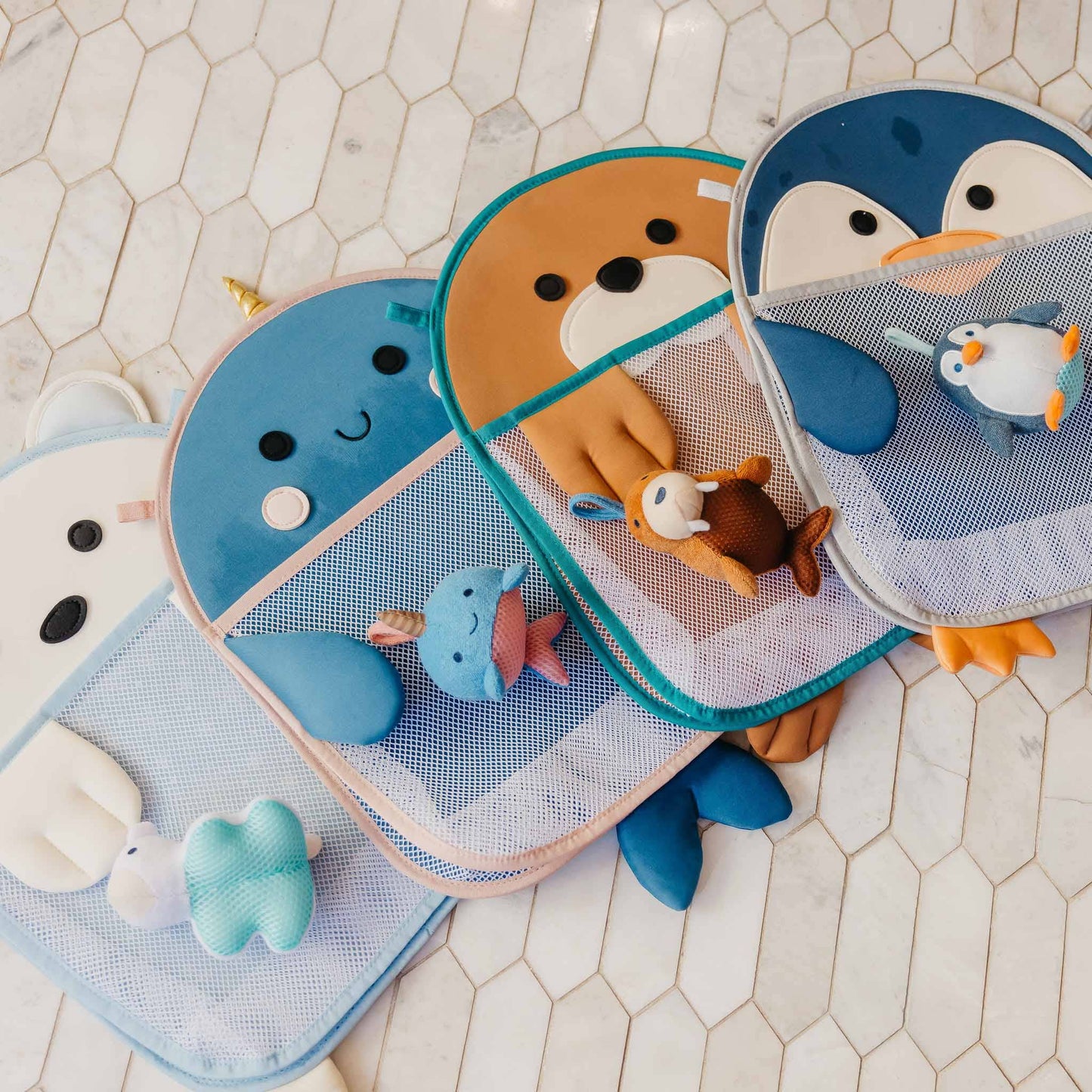 Plush Bath Toy Set