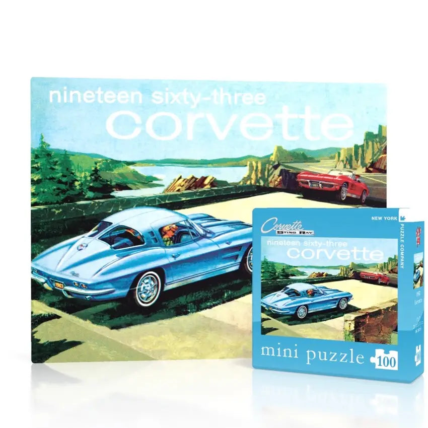 1963 Corvette Mini - 100 Piece Mini Puzzle