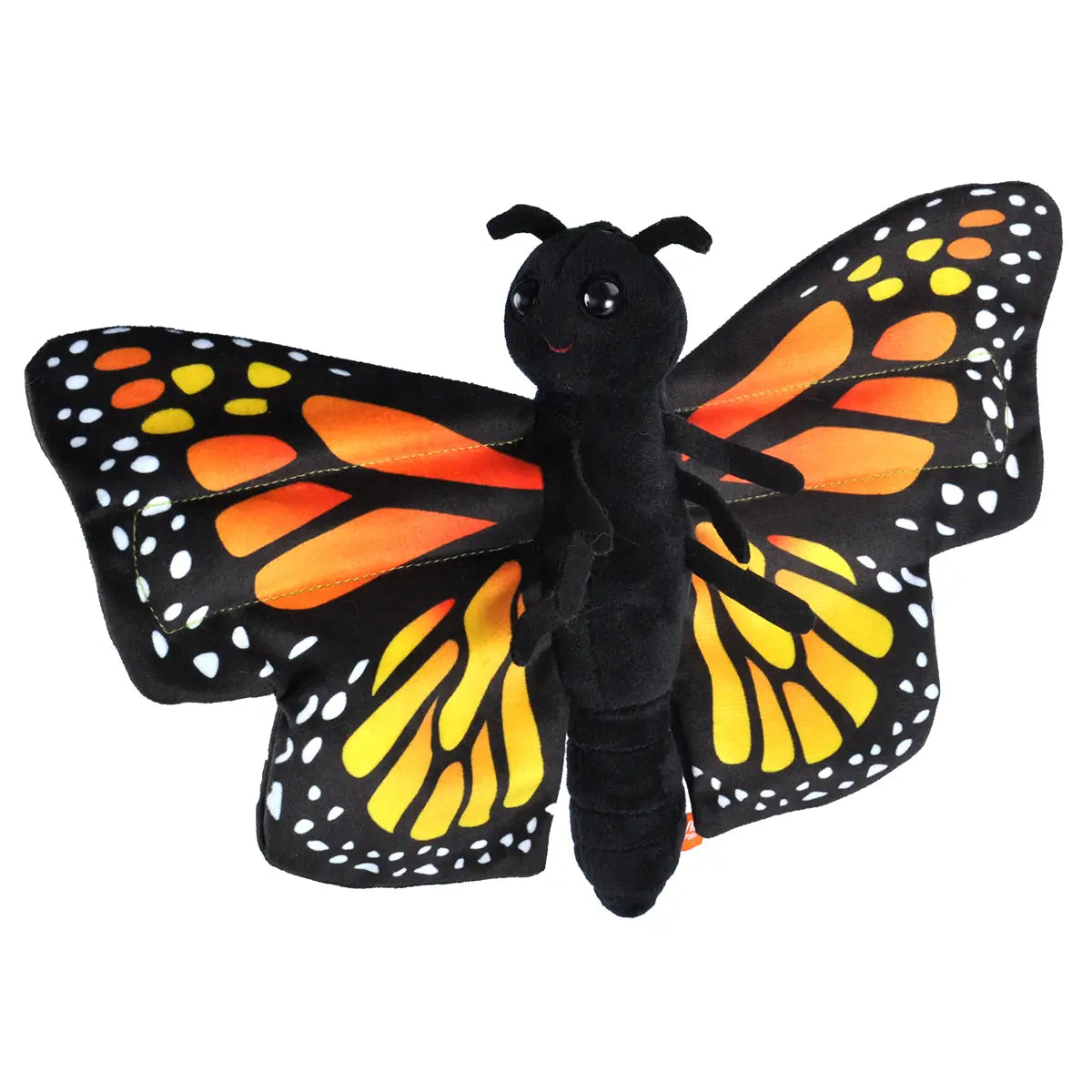 Huggers Monarch Butterfly Stuffed Animal 8"