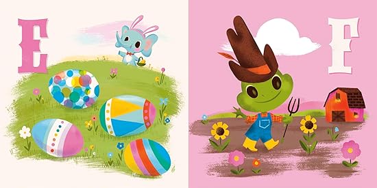 The ABCs of Spring Board Book