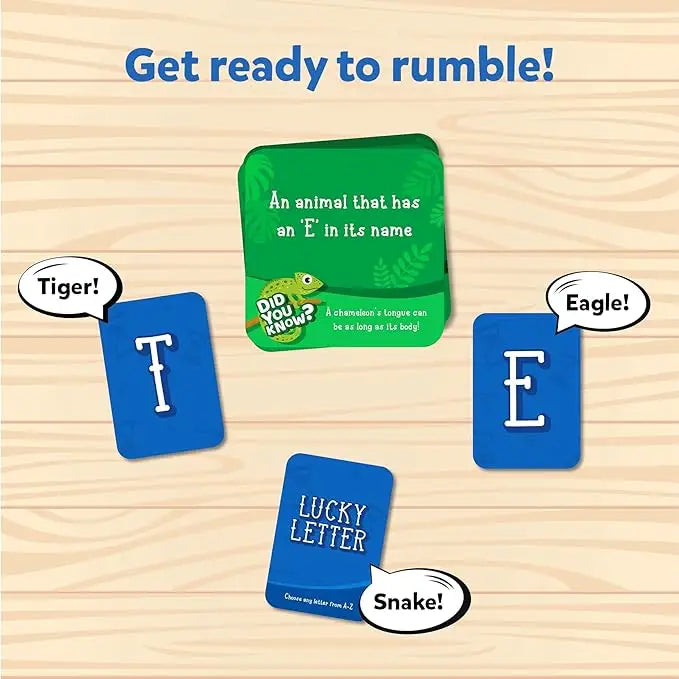 Rapid Rumble: Category Game Card Game (Skillmatics)