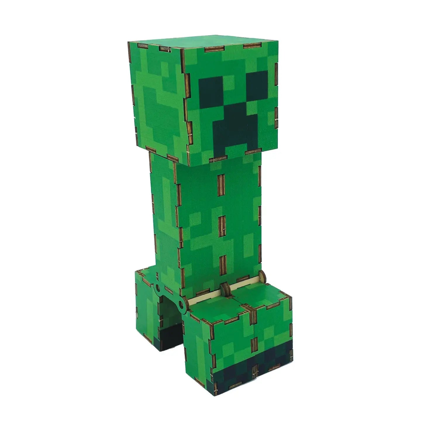 Incredibuilds: Minecraft: Creeper 3D Wood Model