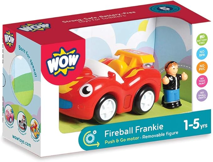 WOW Fireball Frankie - Racing Car (2 Piece Set)