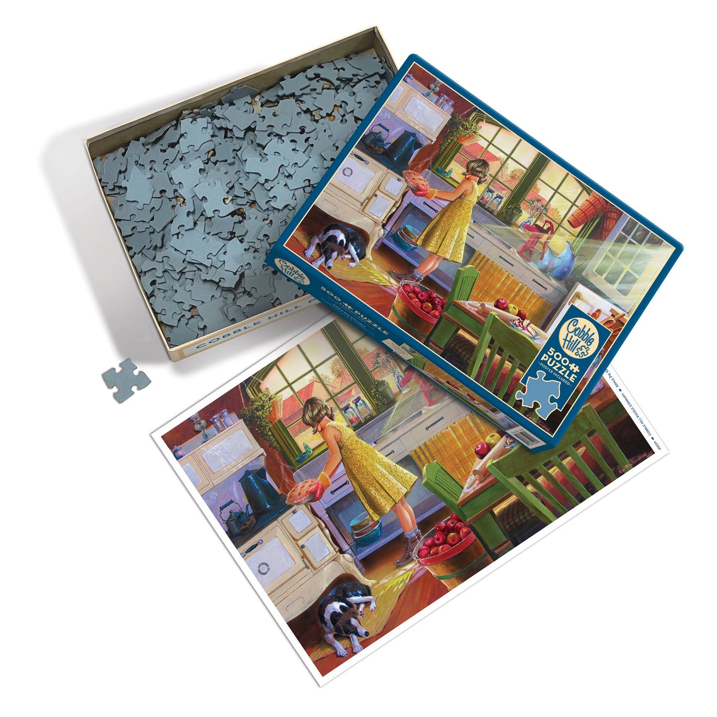 Apple Pie Kitchen 500-Piece Cobble Hill Puzzle