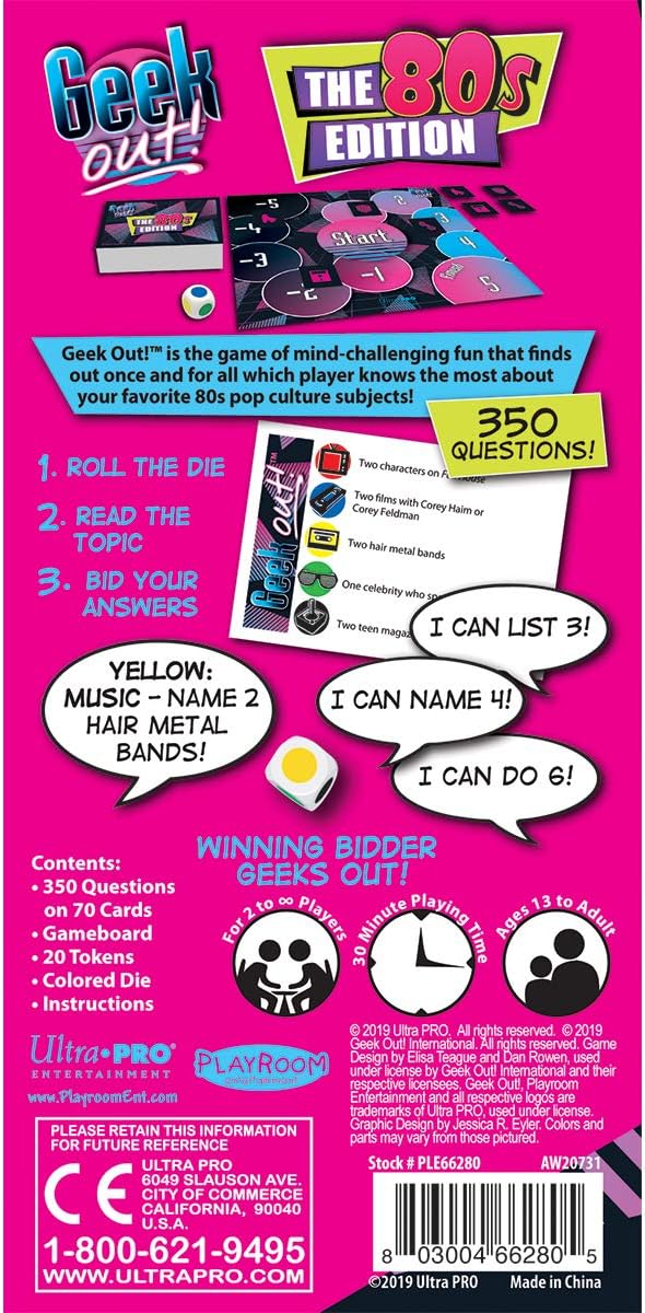 Geek Out! - 80's Edition