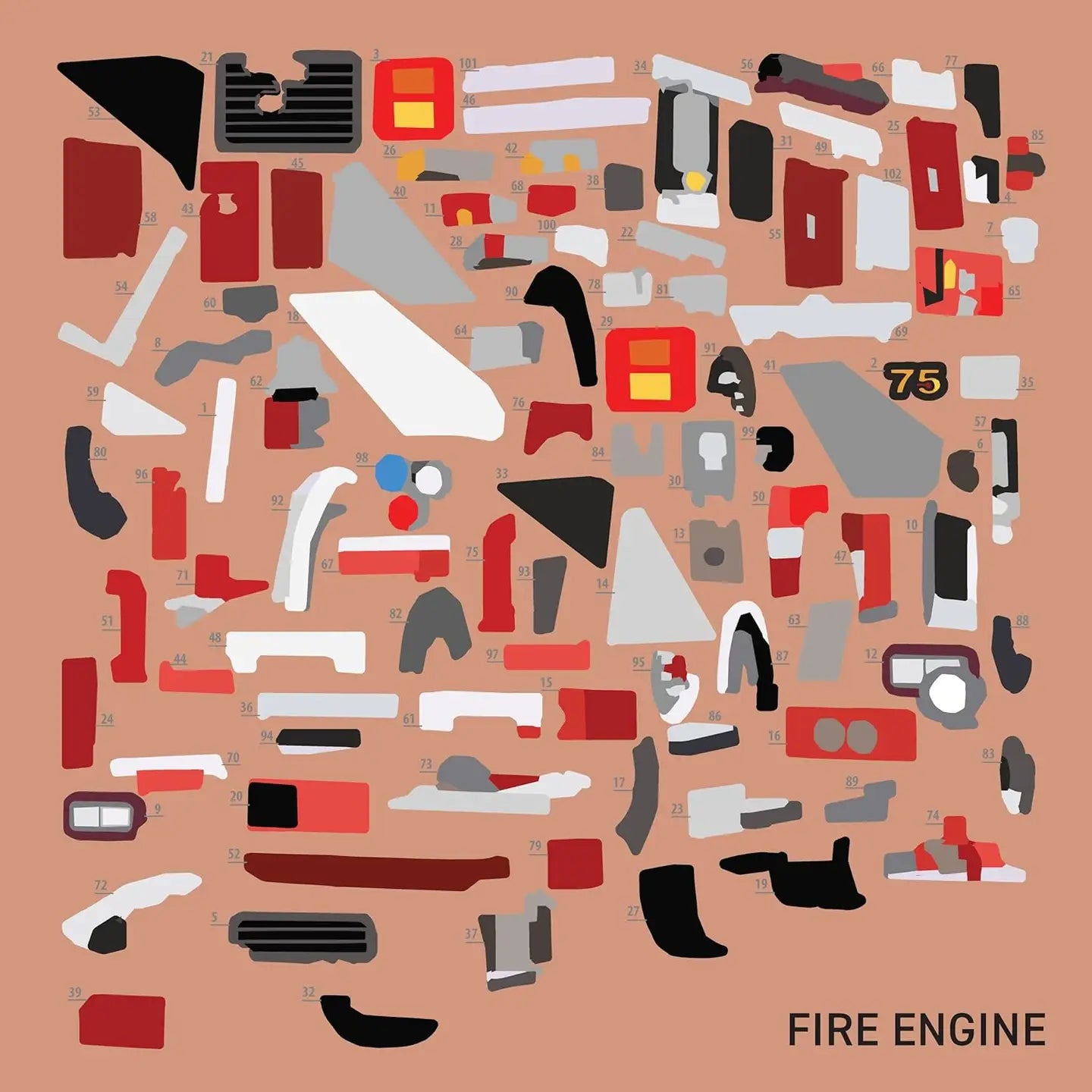 My Sticker Paintings: Trucks - 10 Massive Machines