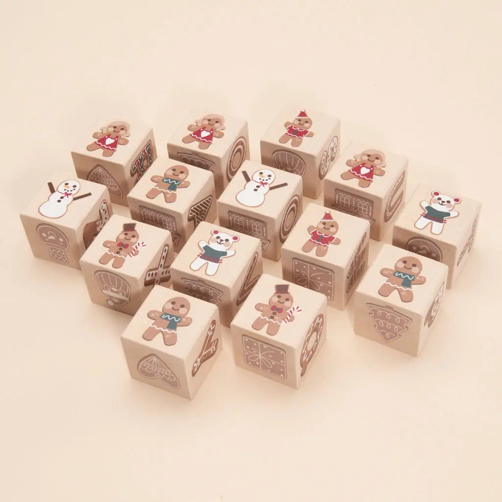 Uncle Goose Merry Christmas Abc Blocks