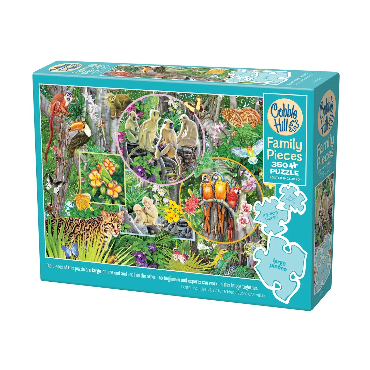 Rainforest Magic (Family) 350pc Puzzle