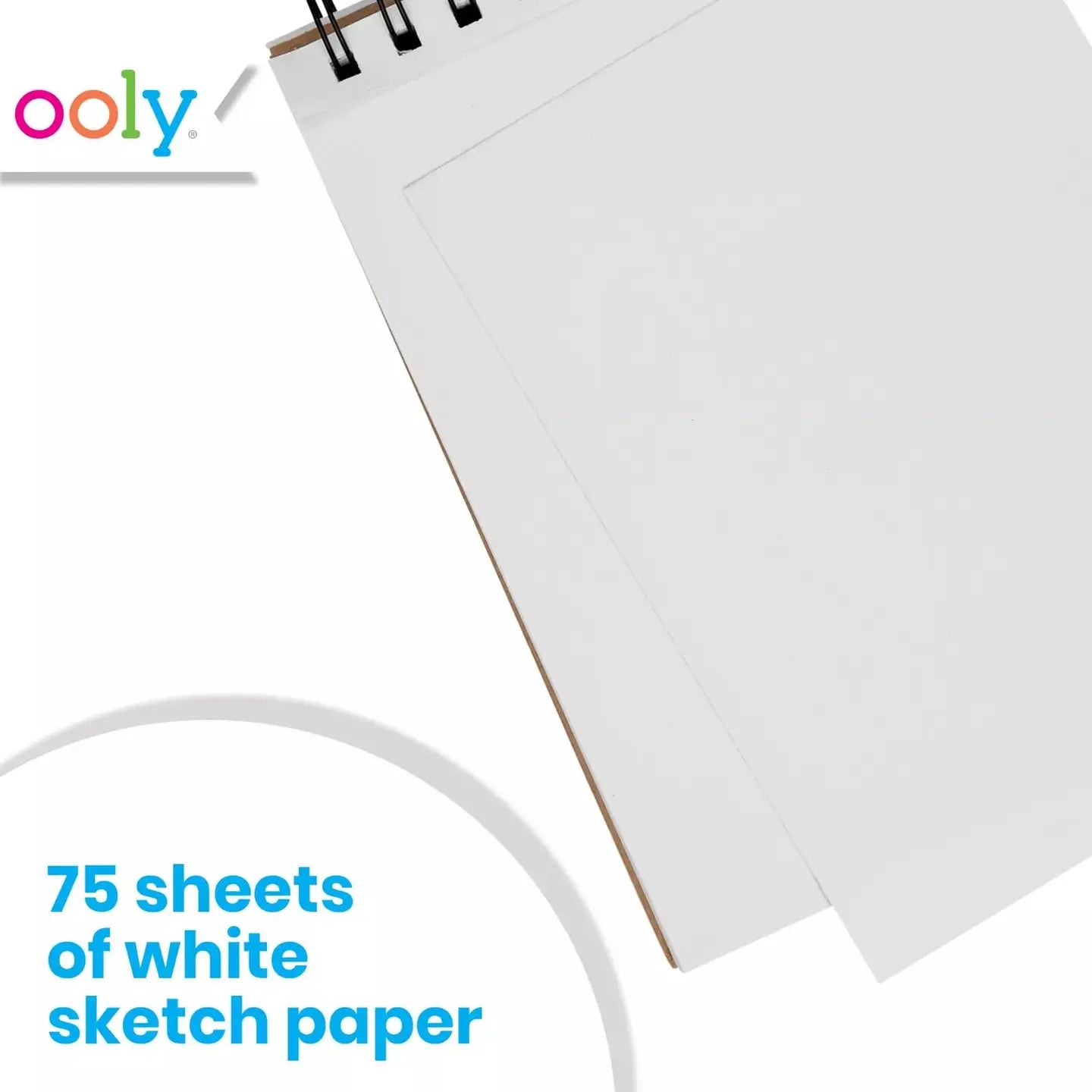 D.I.Y. Cover: White Paper Sketchbook