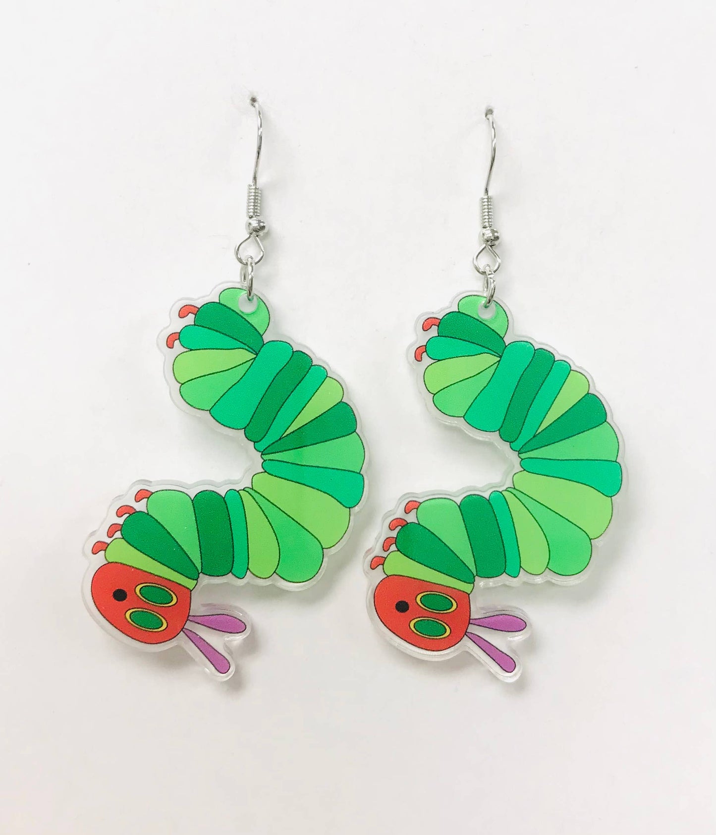Dancing Caterpillar Earrings