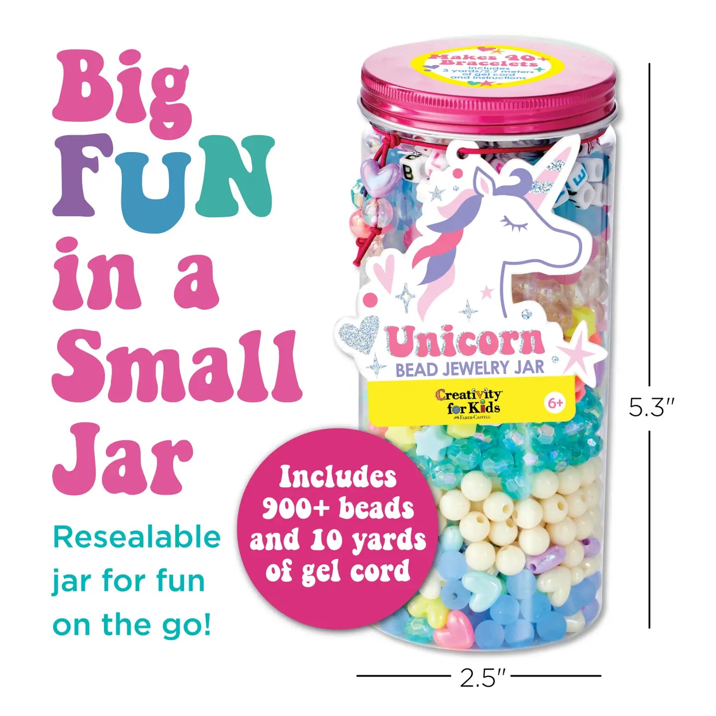 Bead Jewelry Jar