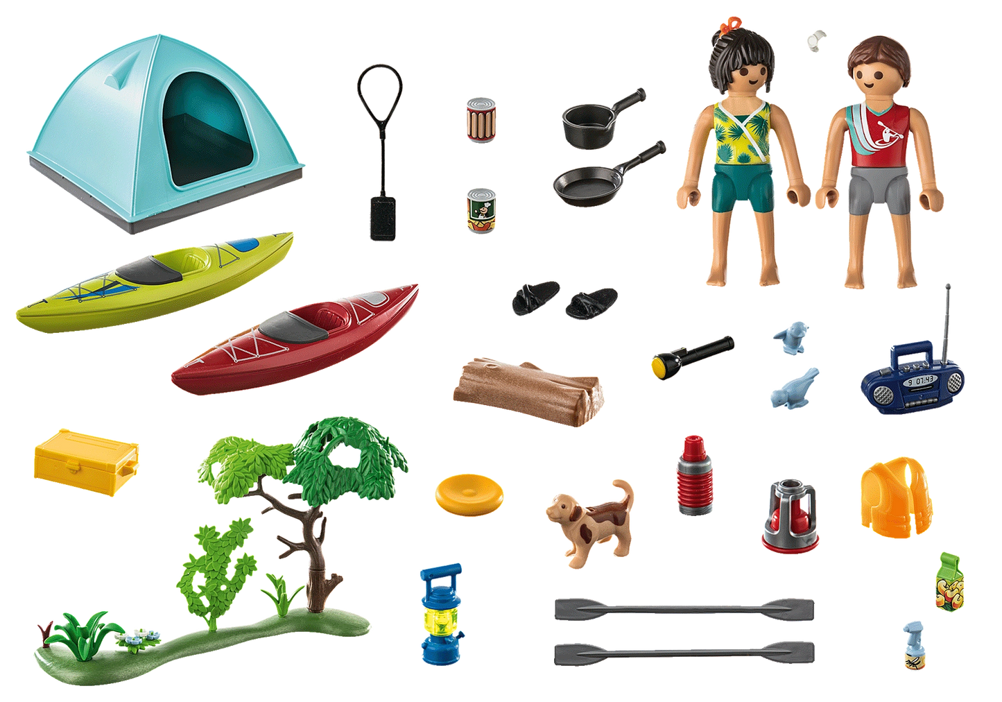Camping with Campfire