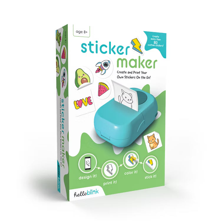 The Hello Blink Sticker Maker