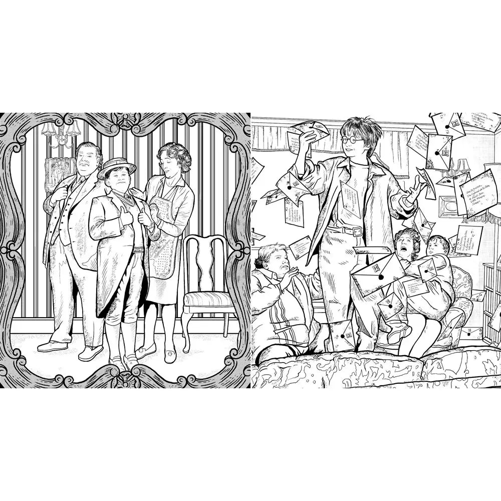 Harry Potter: Coloring Wizardry (90 Pages of Coloring!)