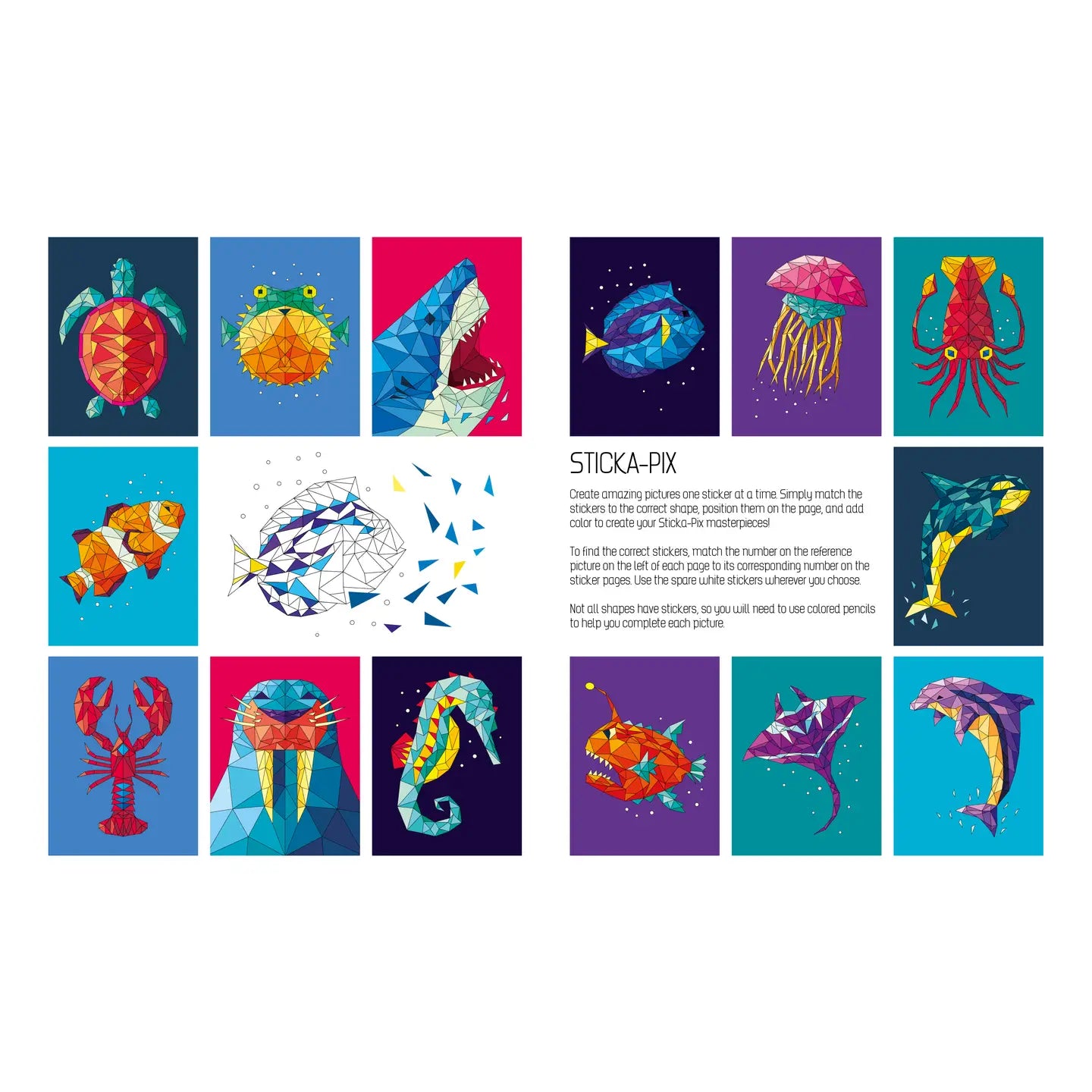 In the Ocean Sticker Book