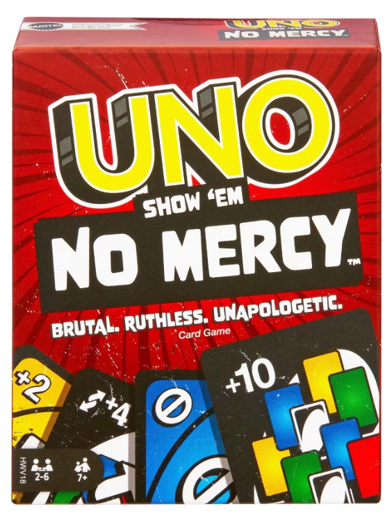 UNO Show 'em No Mercy Card Game