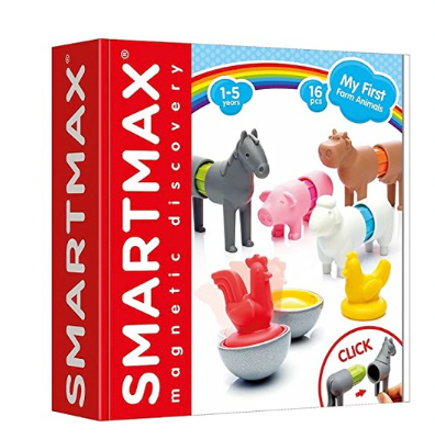 SmartMax My First Farm Animals STEM Building Play Set