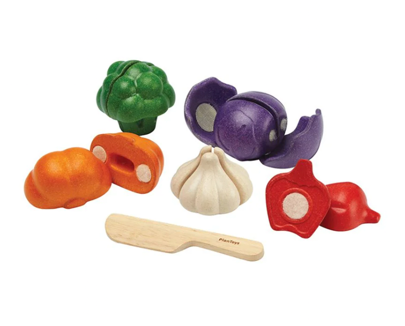 5 Colors Veggie Set