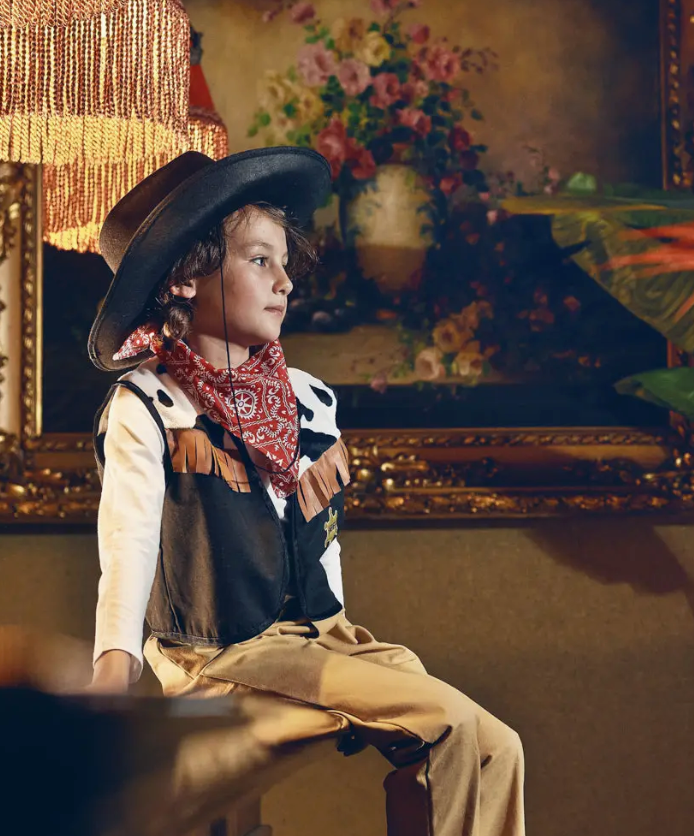Chuck Cowboy Costume Set For Kids