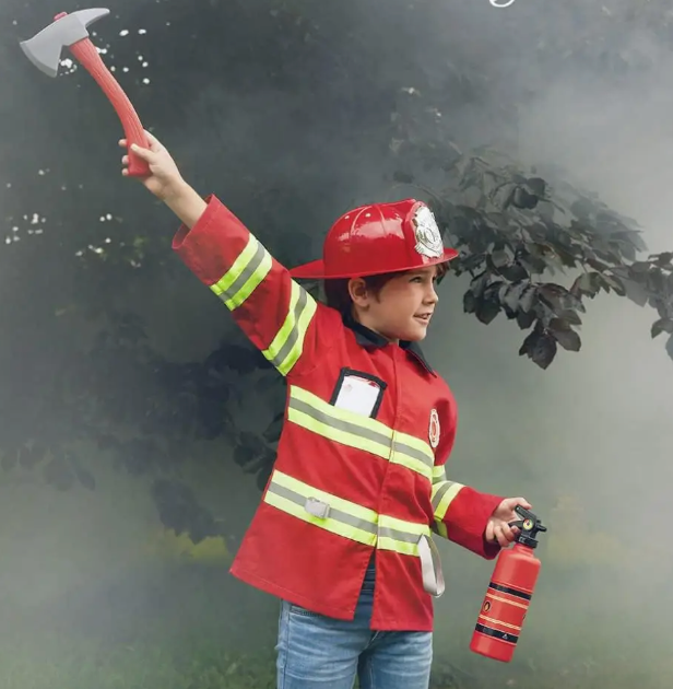 Fireman Costume Set for Kids