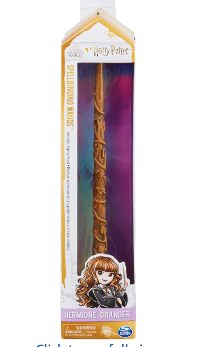 Spellbinding Hermione Granger Wand with Collectible Spell Card