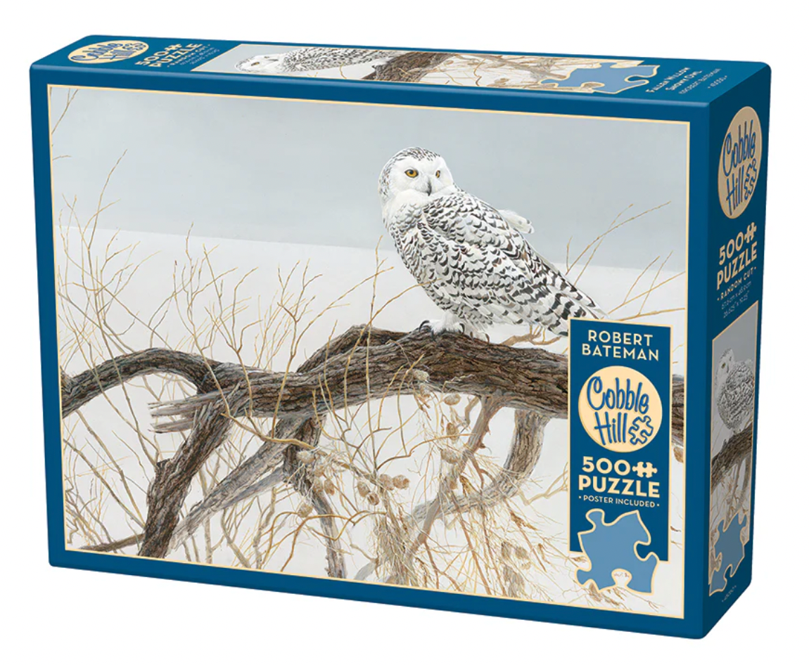 Fallen Willow - Snowy Owl | 500 Piece