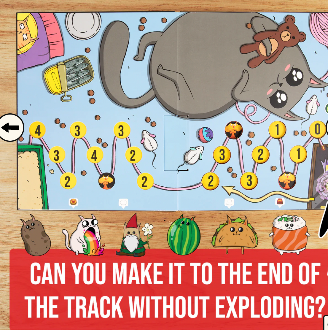 Exploding Kittens: The Board Game