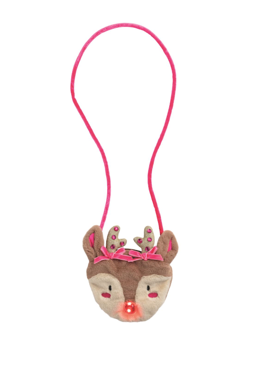 Reindeer Light-Up Purse