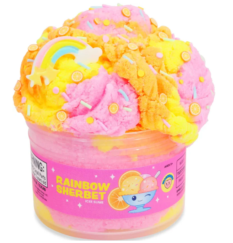 Rainbow Sherbet PeachyBbies Slime