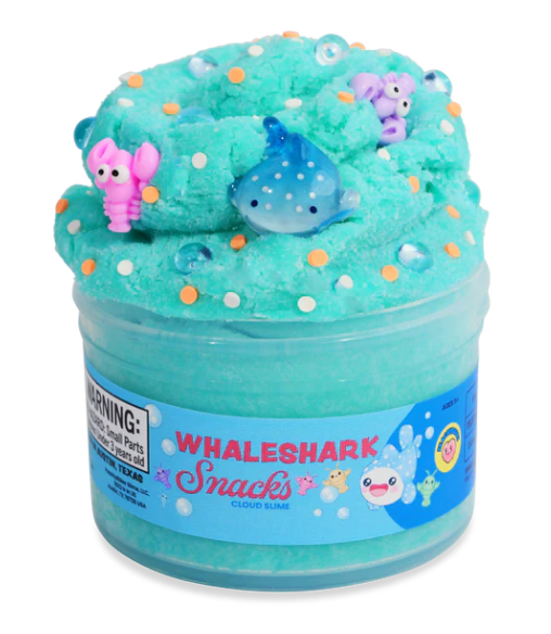 PeachyBbies Whale Shark Snacks Cloud Slime