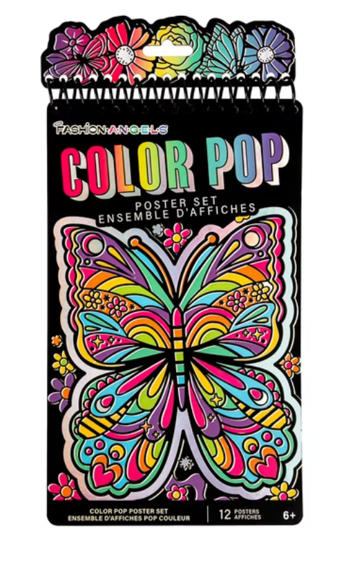 Fashion Angels Color Pop Compact Poster Set