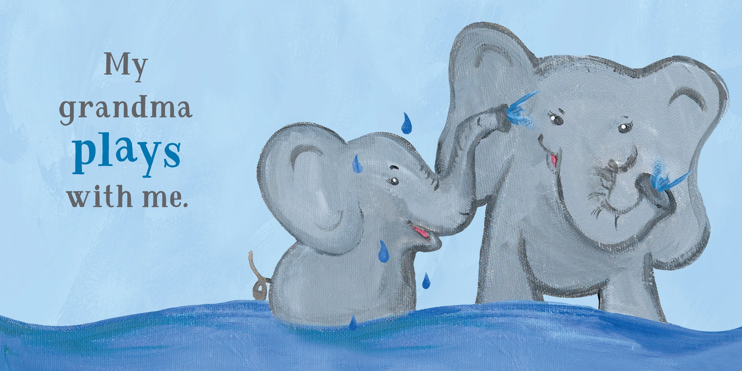 Grandma Loves Me! (board book)