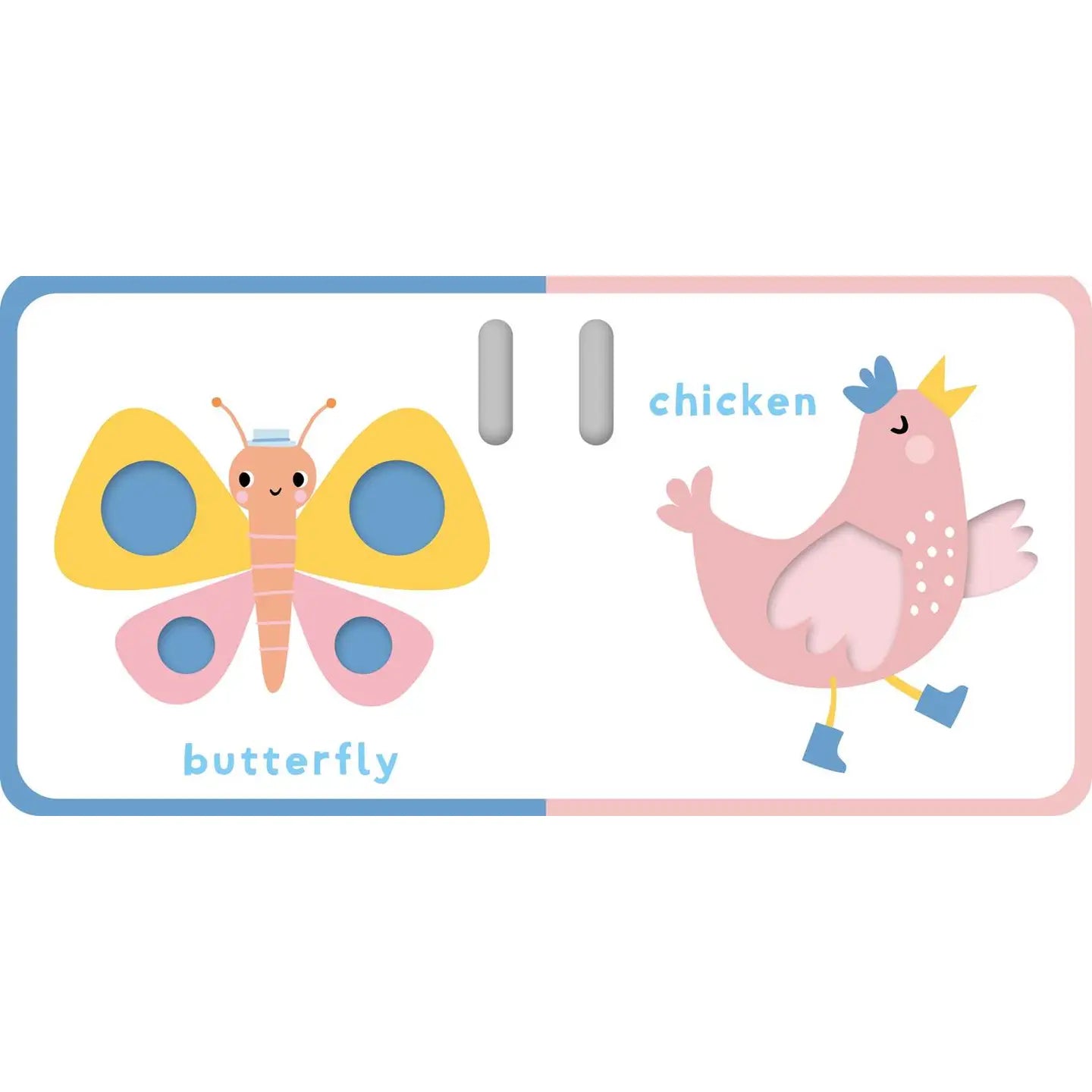 Touch & Feel Stroller Book - Animals By Little Genius Books