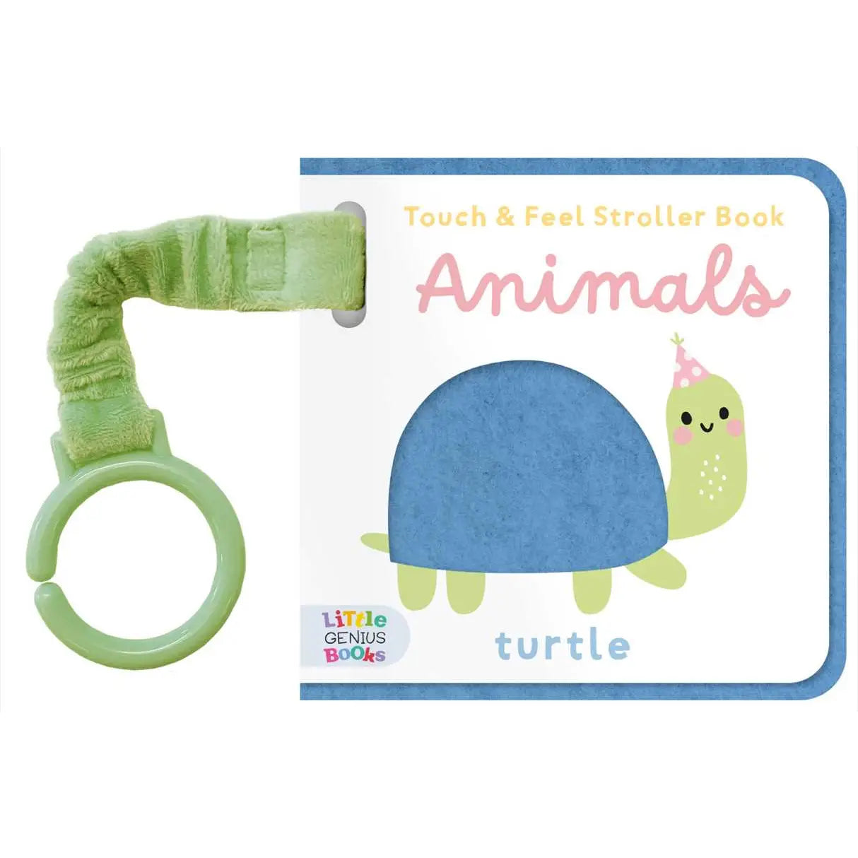 Touch & Feel Stroller Book - Animals By Little Genius Books