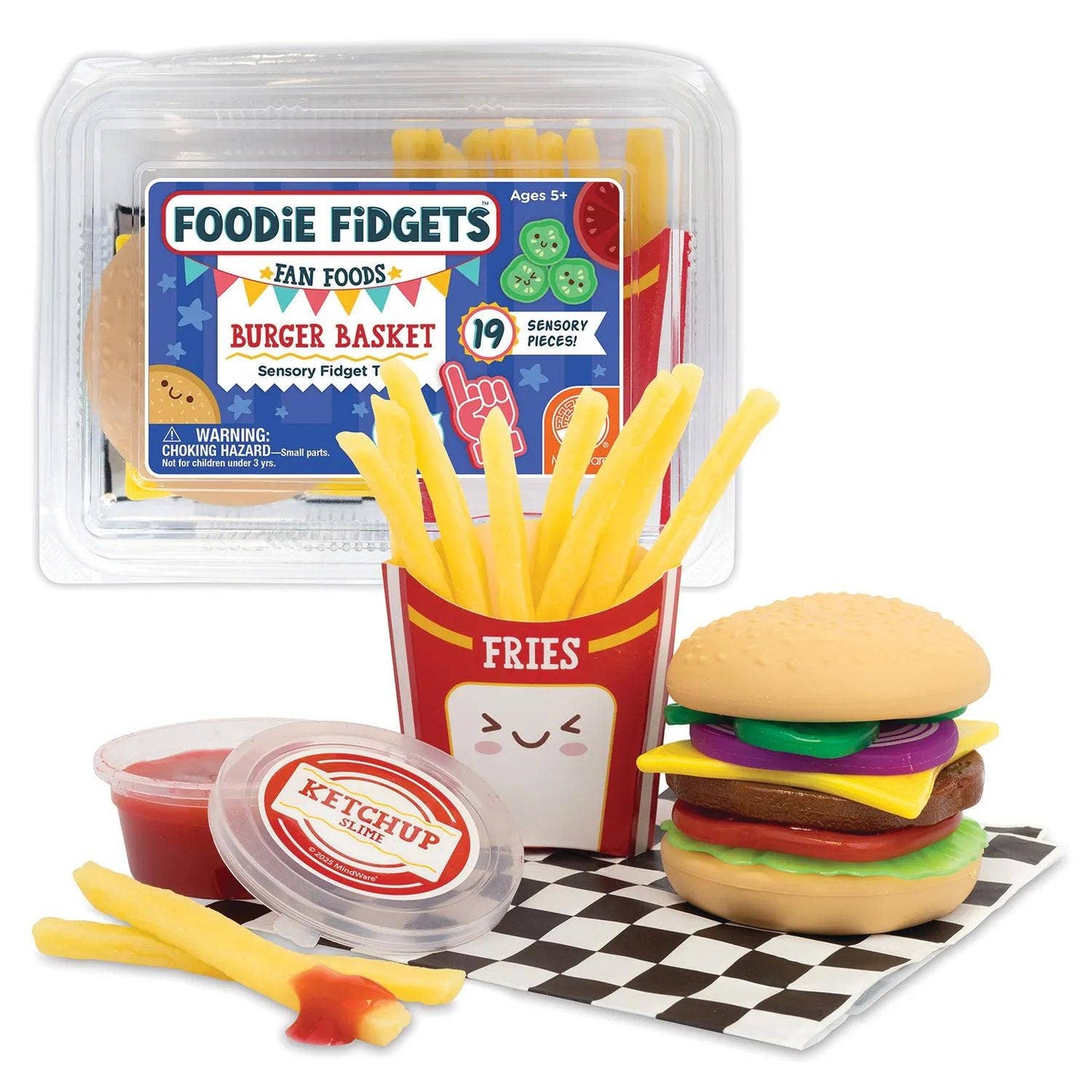 FOODIE FIDGETS: BURGER BASKET