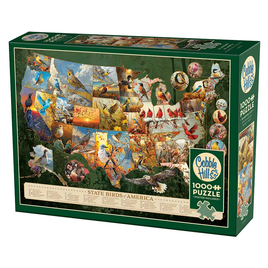 State Birds of America 1000pc Puzzle