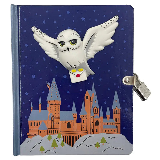 Hedwig Squishy Lock & Key Diary