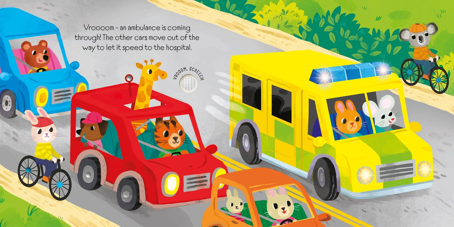 Lights and Sounds Emergency Vehicles Sound Book