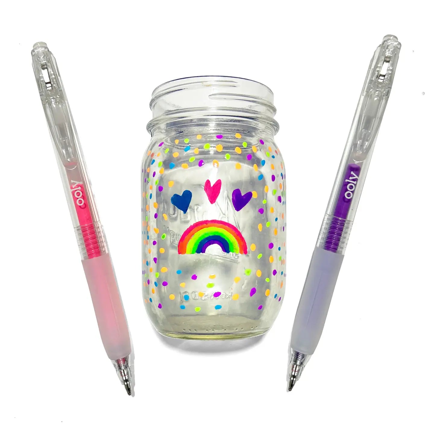 Jelly Gloss: Neon Multi-Surface Deco. Gel Pens (Set of 6)