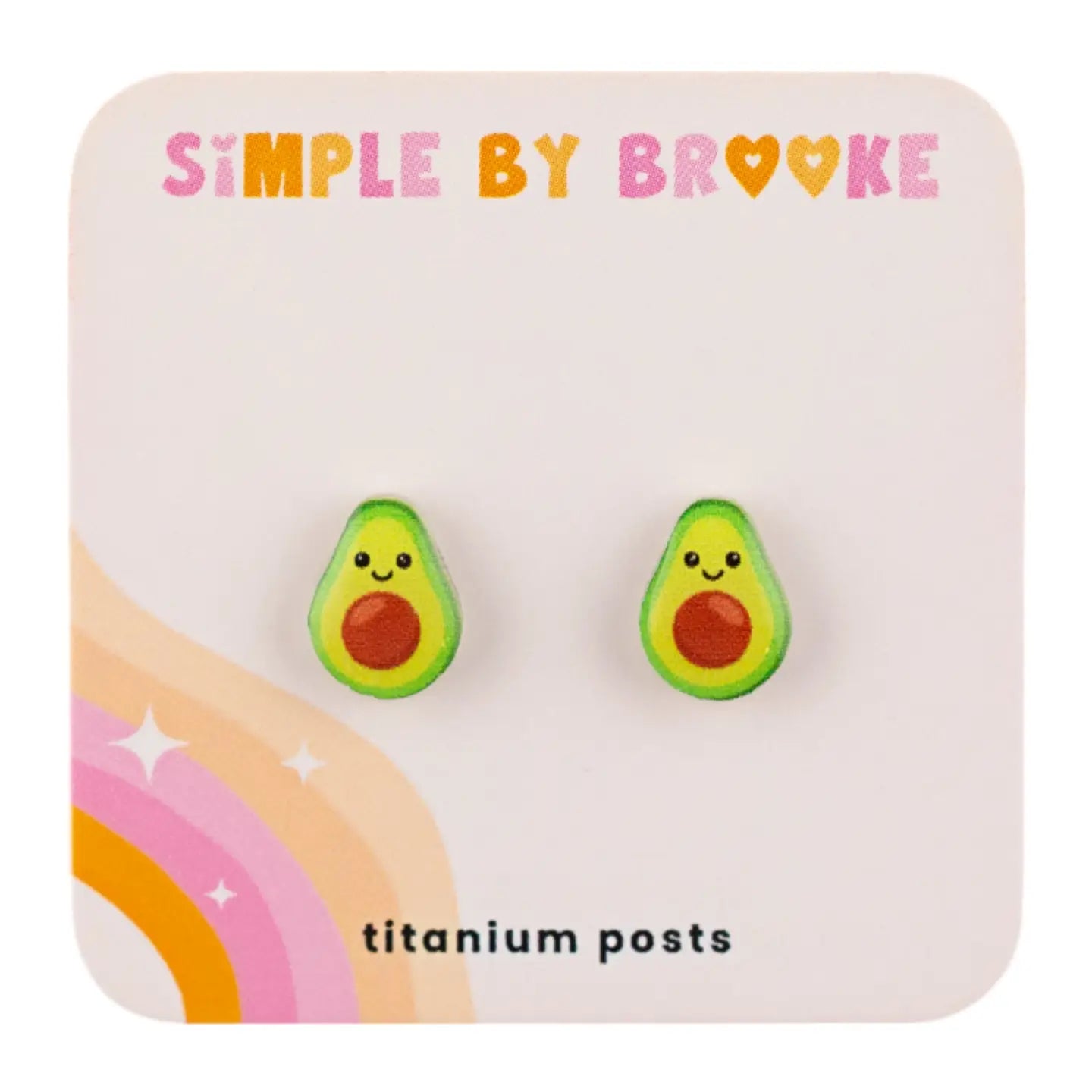 Kawaii Avocado Earrings