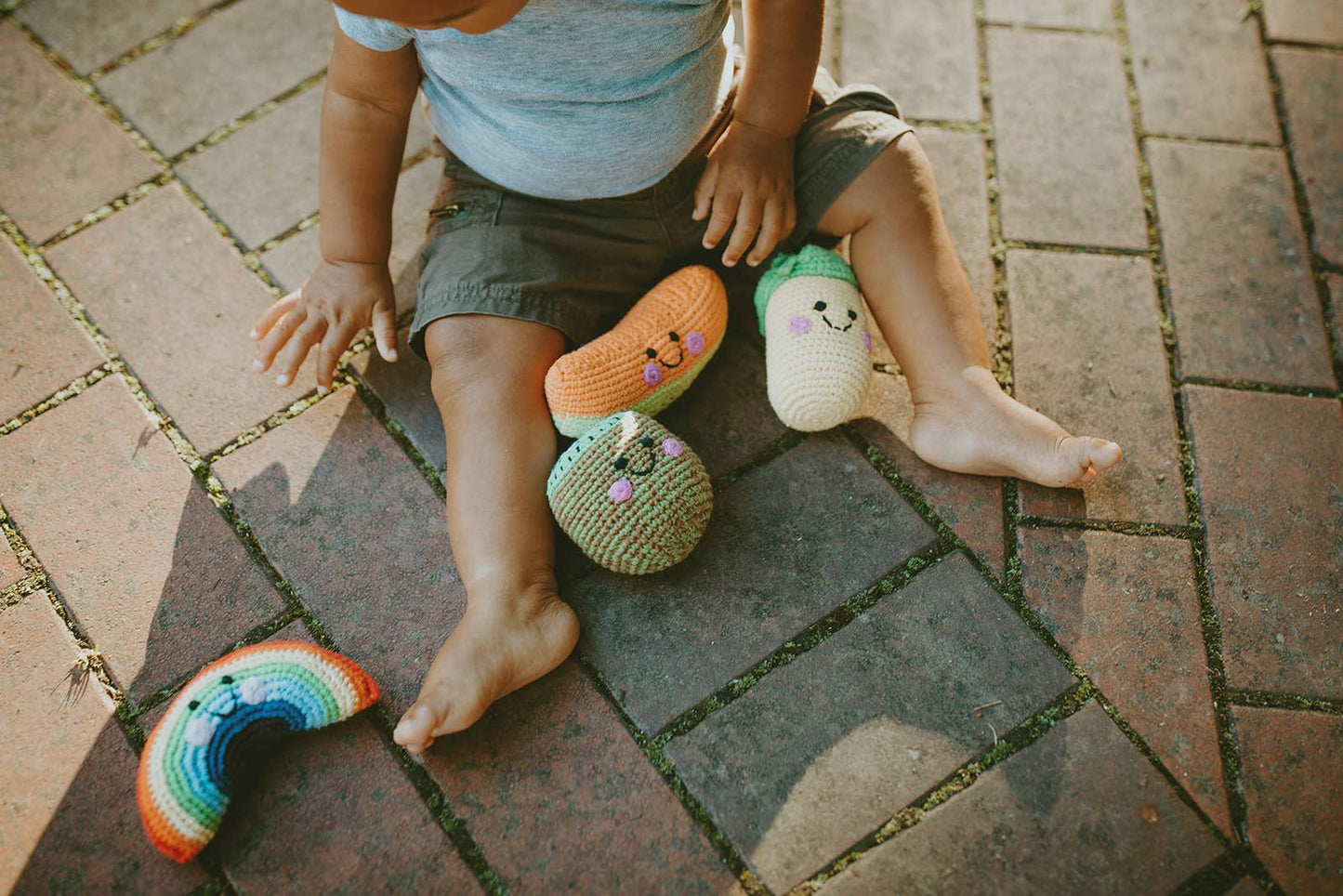 Pretend Play Food Rattle - Pineapple