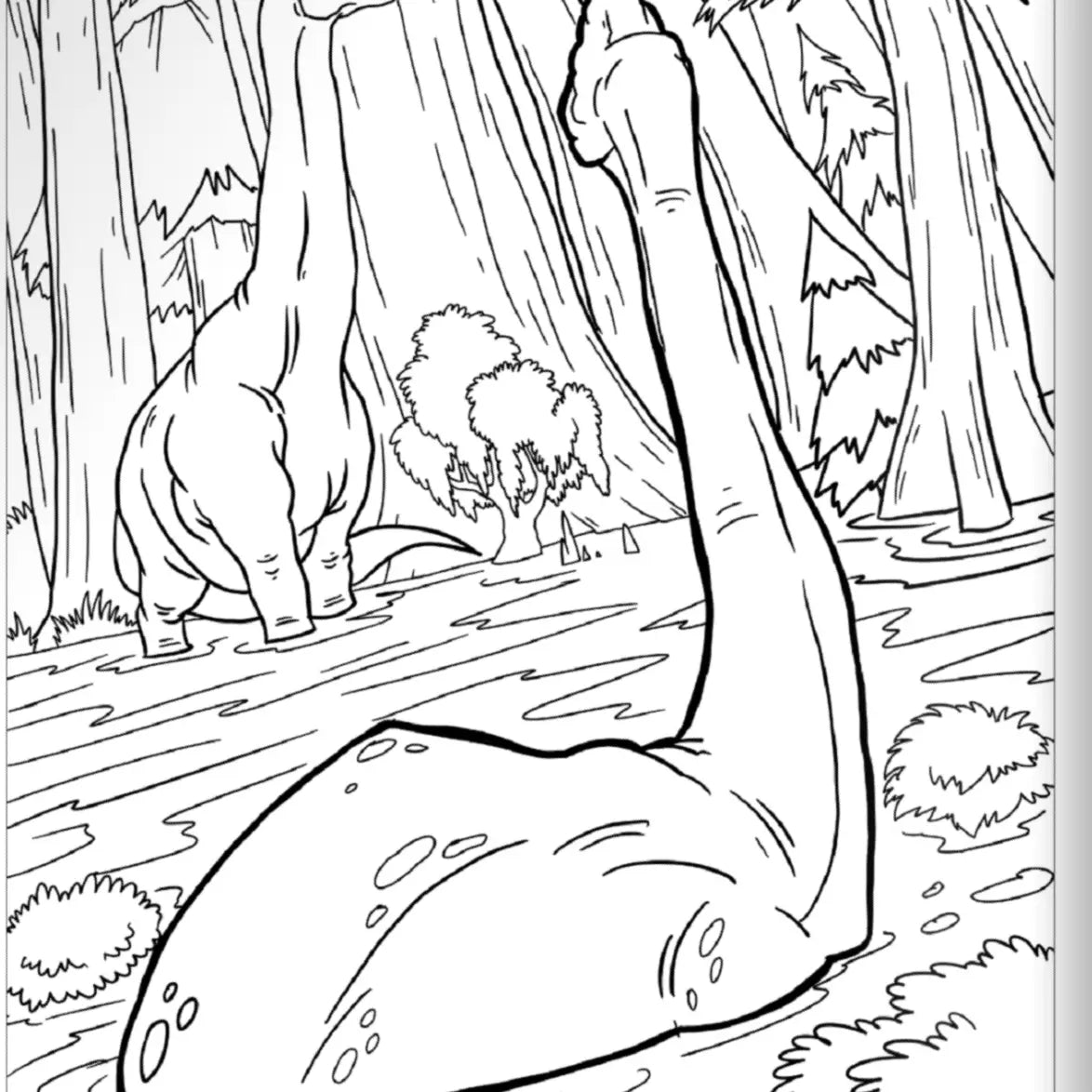 Coloring Book - Dinosaurs