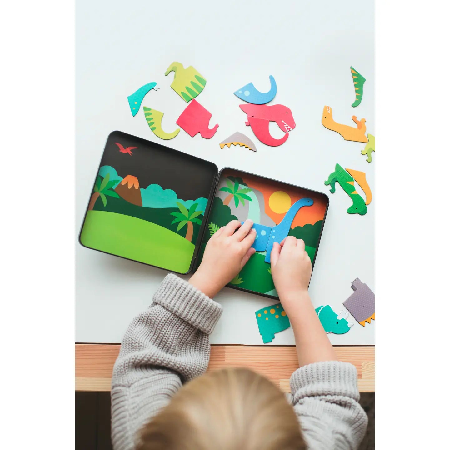 Dinosaur Kingdom Magnetic Play Set