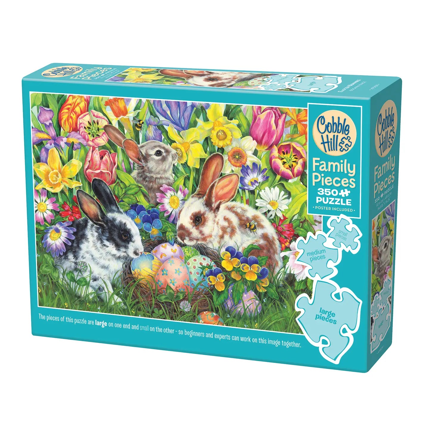 Easter Bunnies (Family) 350pc Puzzle