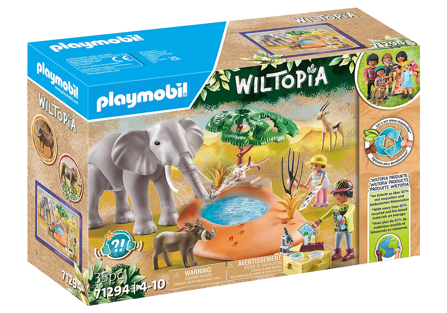 Elephant at the Waterhole - Wiltopia