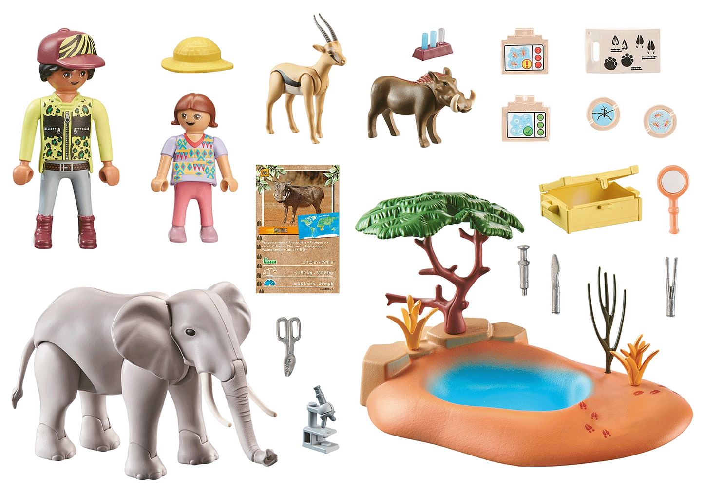 Elephant at the Waterhole - Wiltopia