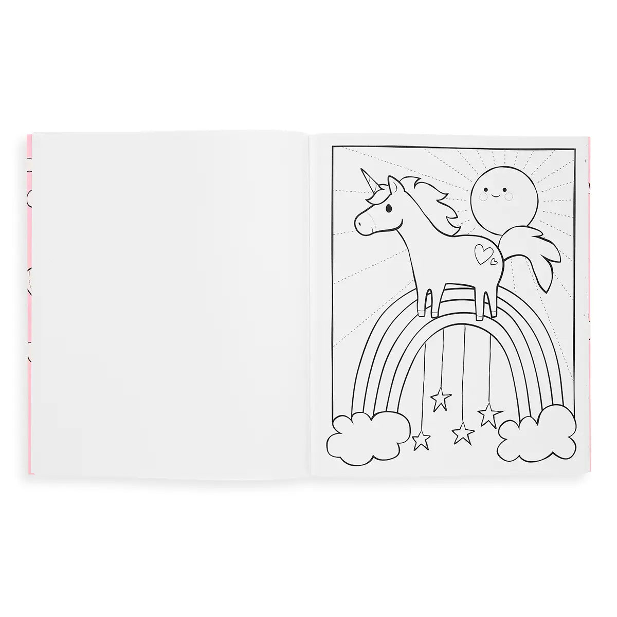 Enchanting Unicorns Color-in' Book