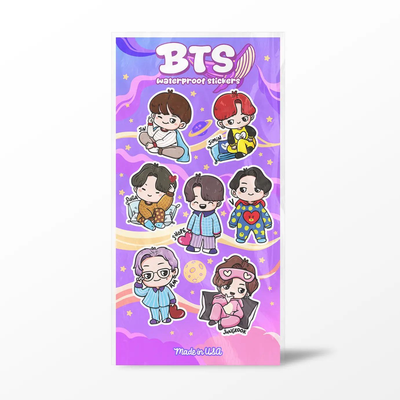 BTS Sticker Sheets (unofficial)