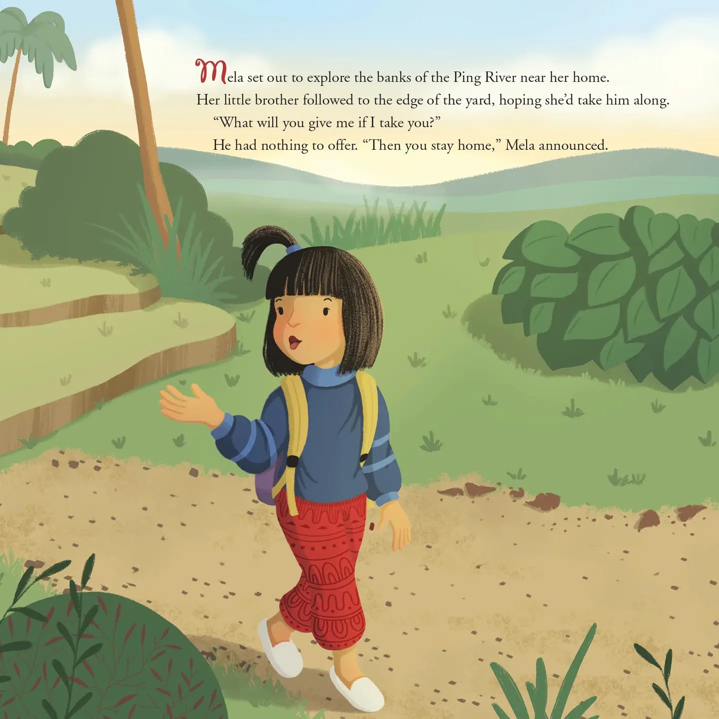 Mela and the Elephant Picture Book