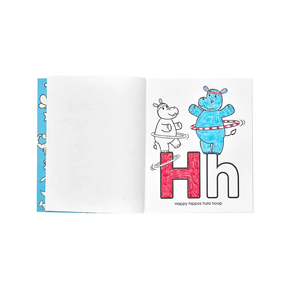 Abc: Amazing Animals Toddler Coloring Book